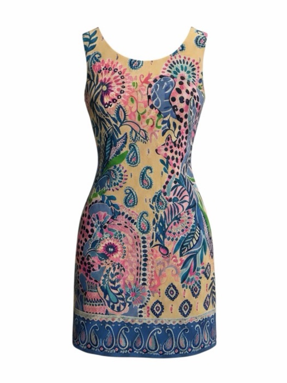 Lilly Pulitzer Paisley Floral Romper/Dress